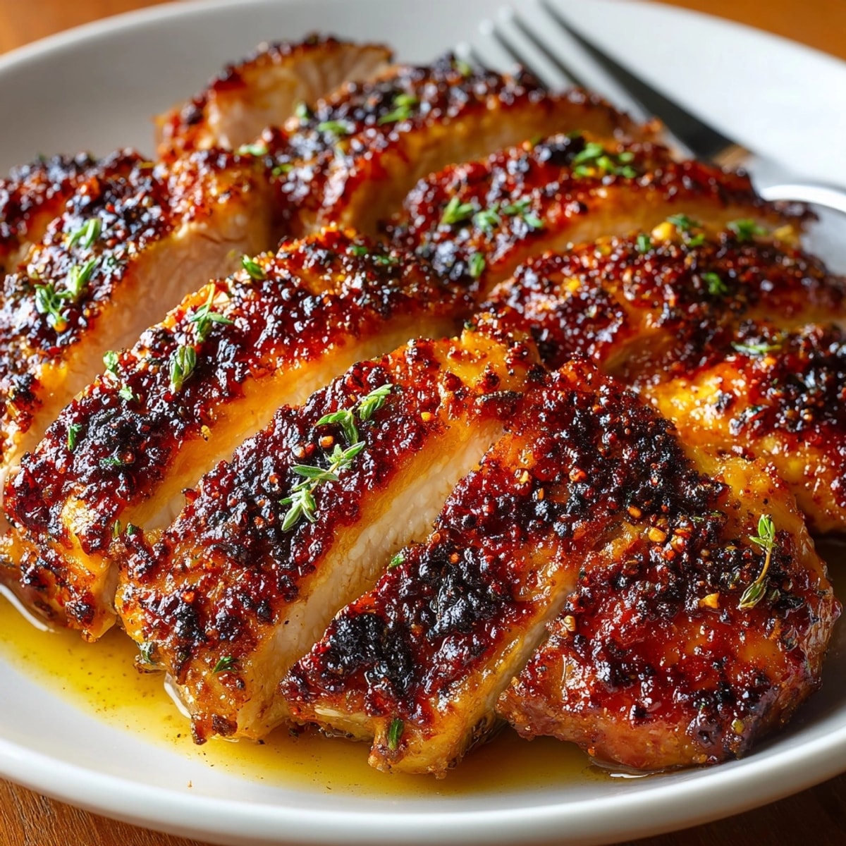 Cajun-spiced Spatchcocked Turkey, roasted golden brown and seasoned perfectly, a main course centerpiece.