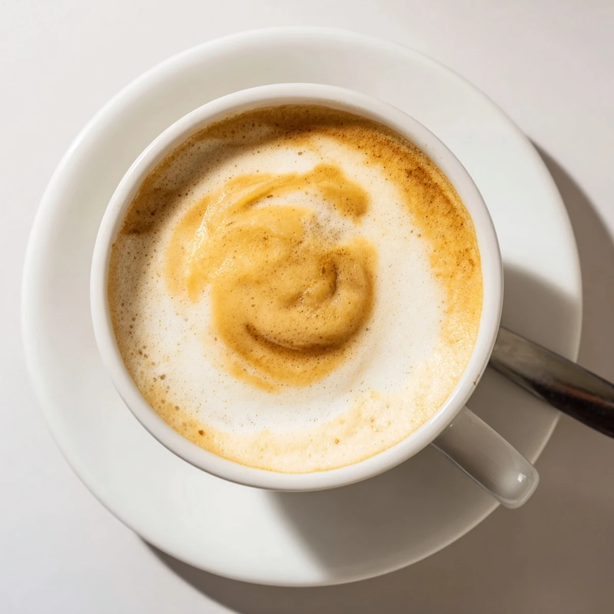 Creamy and unique Onion Latte featuring rich espresso and caramelized onions.  