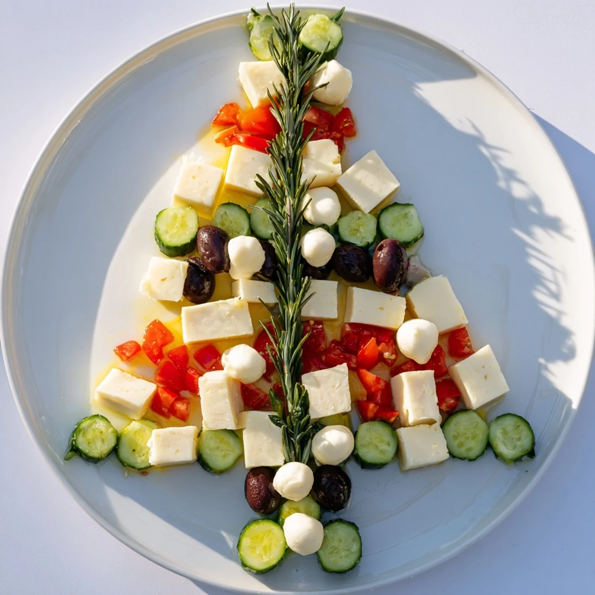 Cheese Olive Pine Wreath