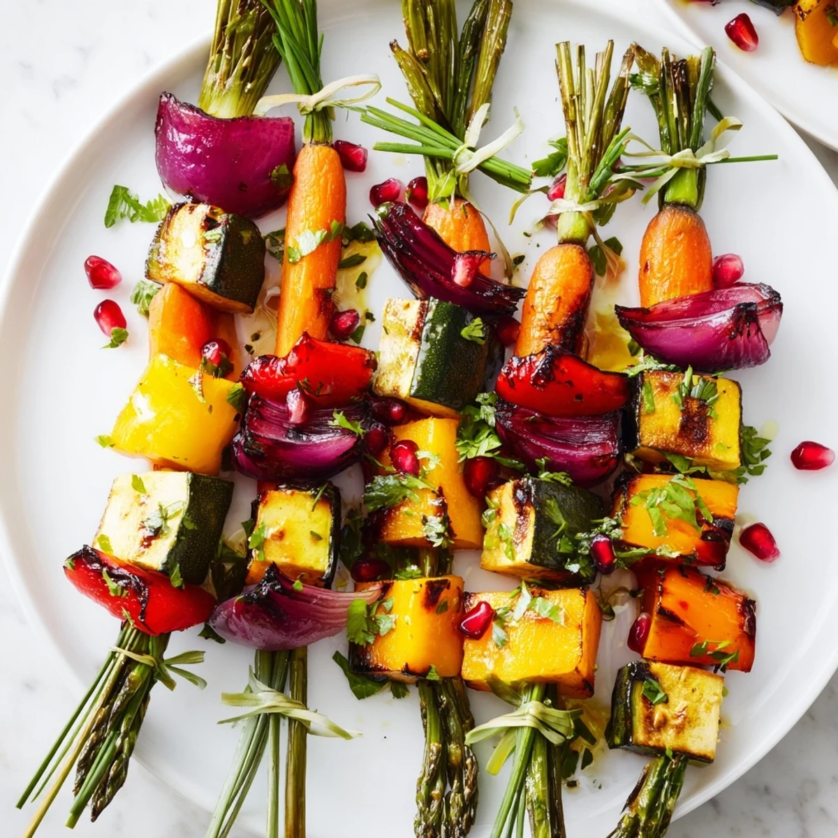 Festive Christmas Present Veggie Crates, a colorful, roasted vegetable side dish perfect for holiday tables.
