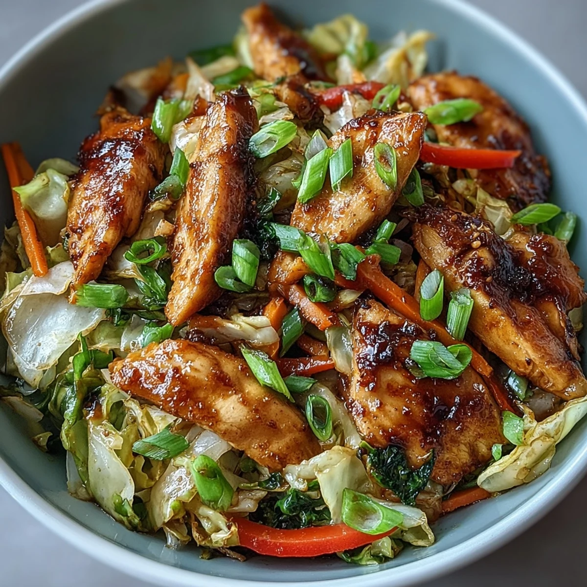 Chicken Cabbage Stir-Fry