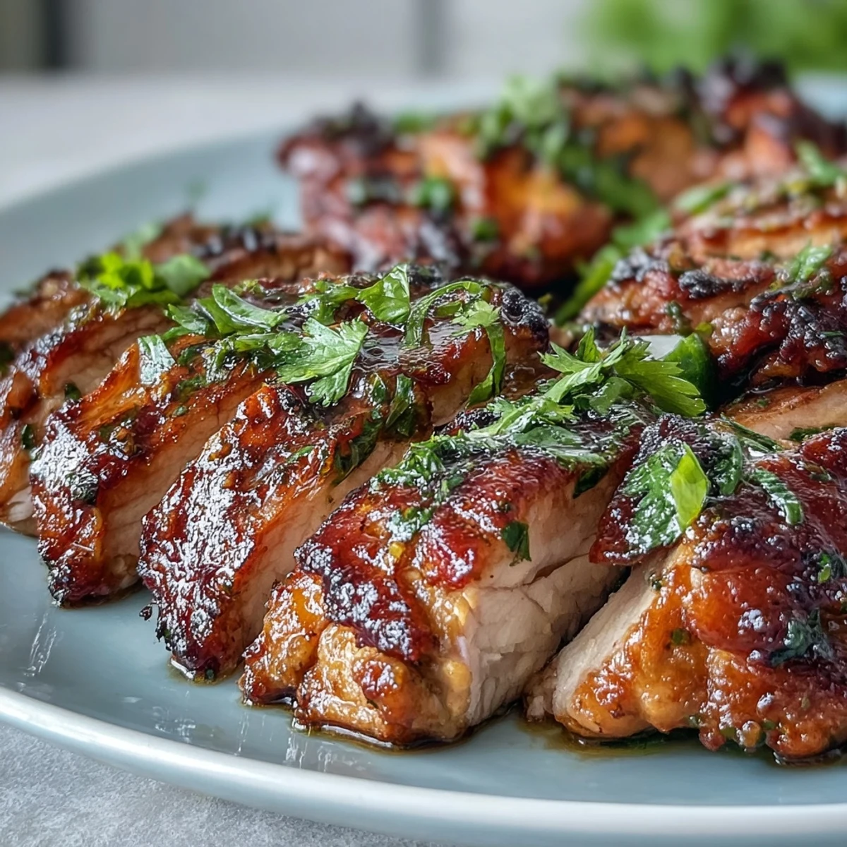 Juicy grilled cilantro lime chicken served over fluffy cauliflower rice with fresh toppings for a light, flavorful meal.