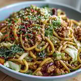 Korean Turkey Fried Noodles