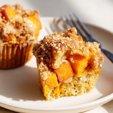 Light, fluffy crispy Japanese sweet potato muffins, perfectly baked for delicious breakfast treats.  
