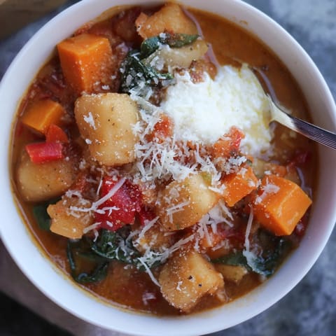 Lasagne Soup Sweet Potato Gnocchi #107