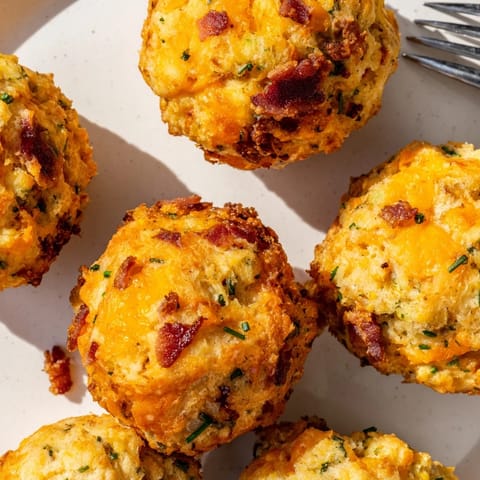 Pickle Bacon Cheddar Muffins #124