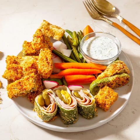 Delight in tangy flavors with crunchy fried pickles and pickled-wrapped bites for Pickle Lovers Meal.  