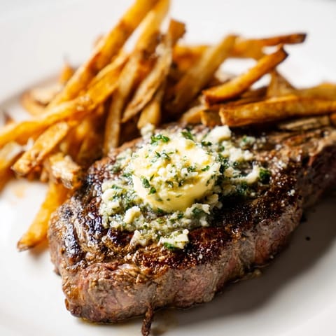 Steakhouse Garlic Butter Steak Fries