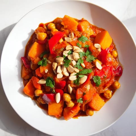Moroccan Chickpea Sweet Potato