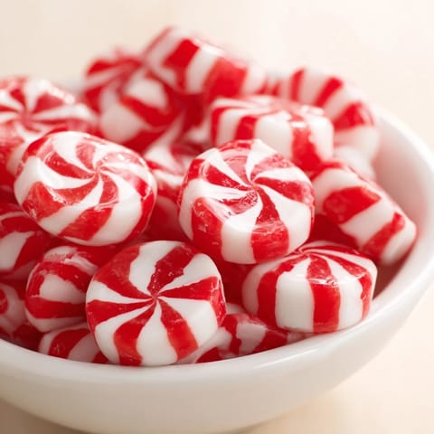 No-Bake Peppermint Candy Bowl