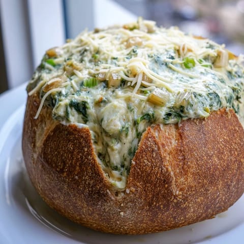 Best Ever Spinach Dip Bowl