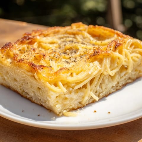 Cacio e Pepe Pasta Pie