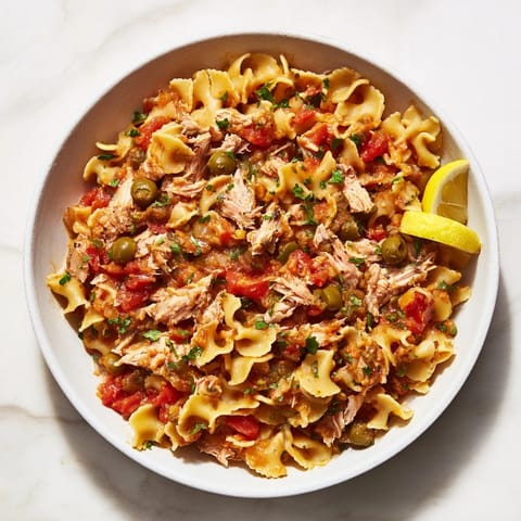 Puttanesca Ditalini Pasta