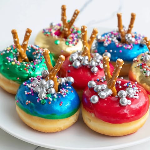 Donut Stack Christmas Ornaments
