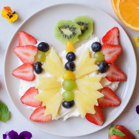 Butterfly Fruit Cream Cheese