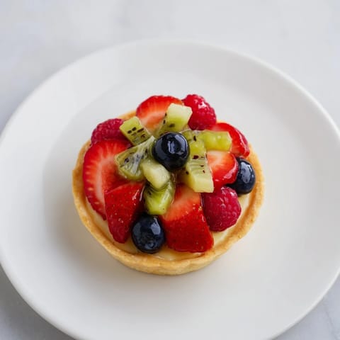 Mini Fruit Tartlets Circle