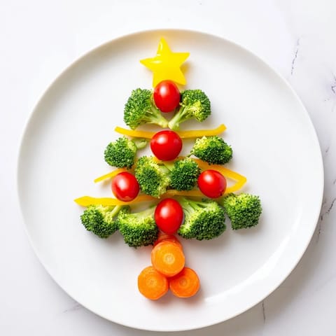 Broccoli Tree Cherry Tomatoes