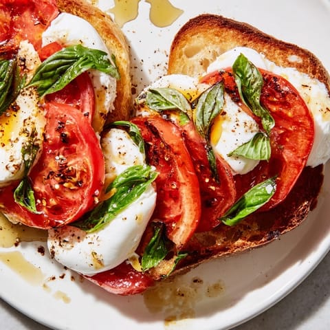 Tomato Burrata Toast