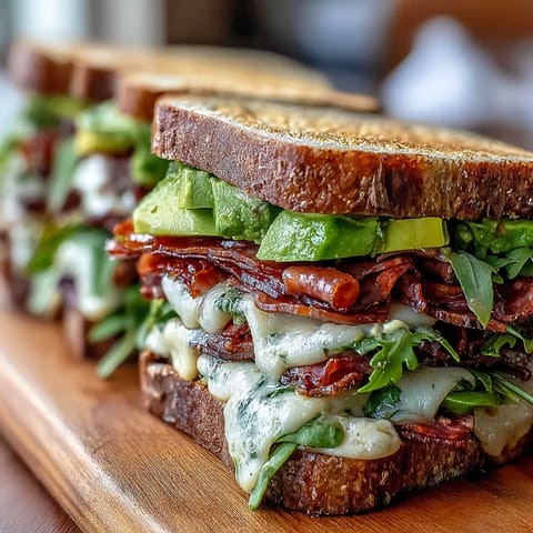 Loaded deli sandwich board with assorted meats, cheeses, and fresh vegetables for customizable picnic sandwiches.