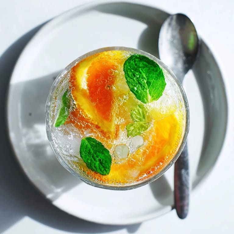 Lightly sparkling probiotic soda mocktail perfect for summer brunch enjoyment.  