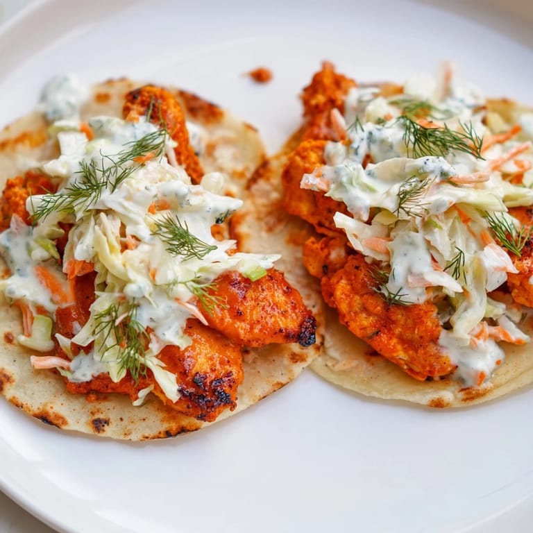 Golden, savory Buffalo Chicken Smash Burger Tacos are bursting with flavor, perfect for dinner.