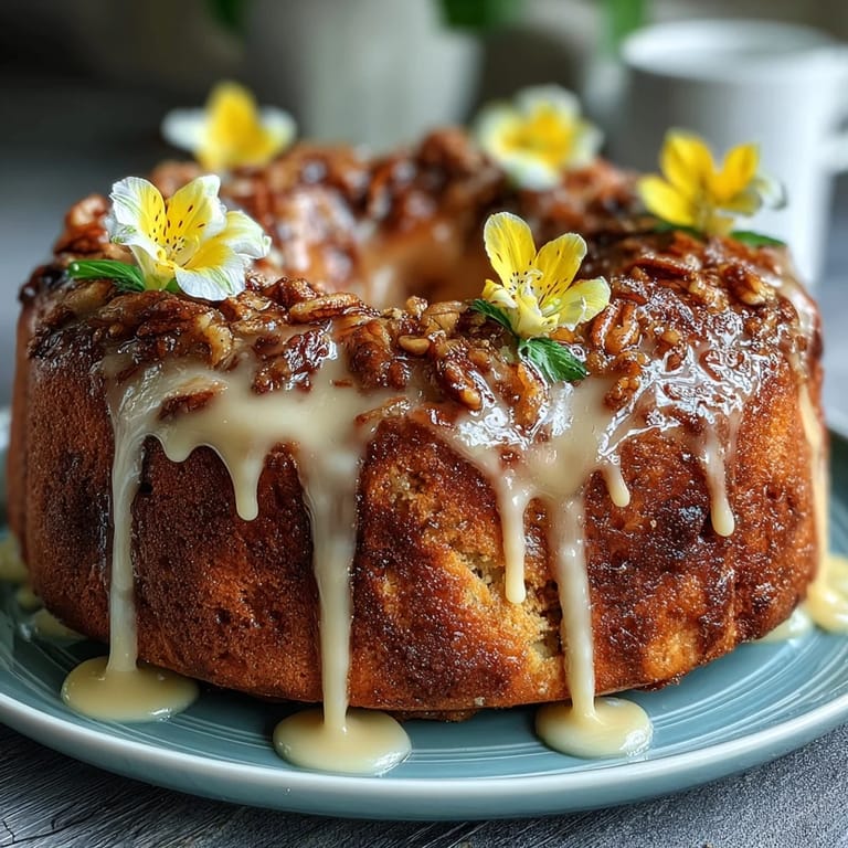 Beautiful Spring Floral Drip Cake with Lemon Frosting, featuring soft vanilla sponge, zesty lemon buttercream, and delicate edible blooms.