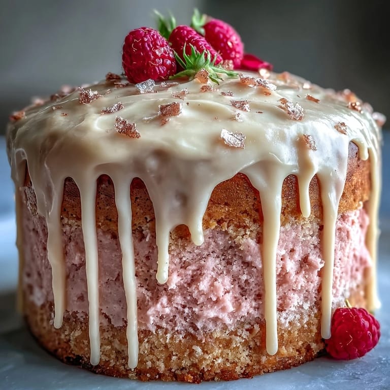 Beautifully frosted pink rosé velvet cake, perfect for a festive celebration.